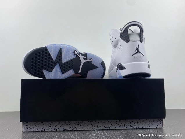 Official Maikesneakers Reverse Oreo Air Jordan 6 CT8529-112 0728